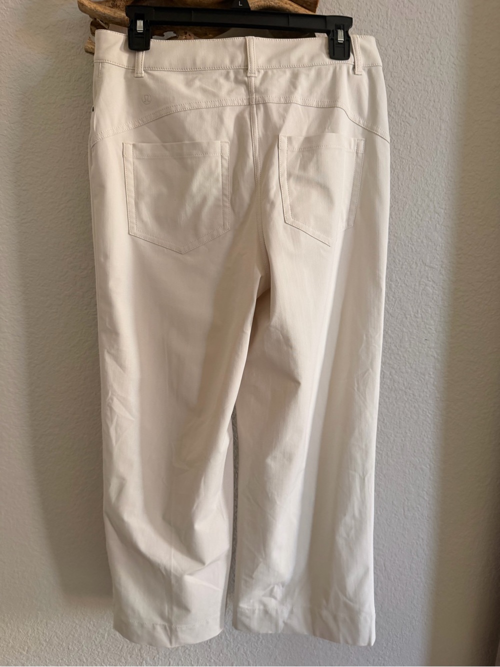 lululemon 5 pockets city sleek high rise wide leg Light sz 29 beige - Picture 4 of 7
